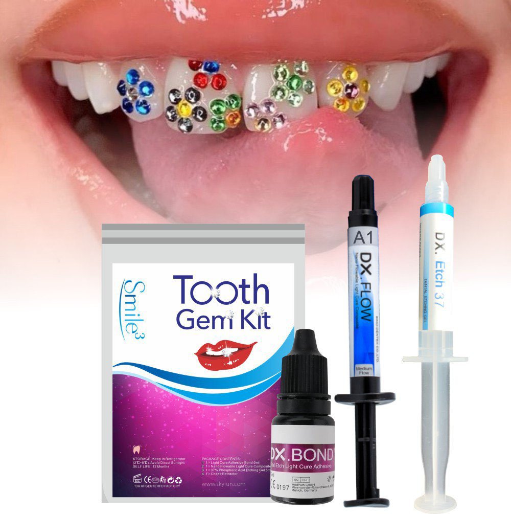 Teeth Whitening Zoom - HOT Tooth Gem Kit Teeth Decorations