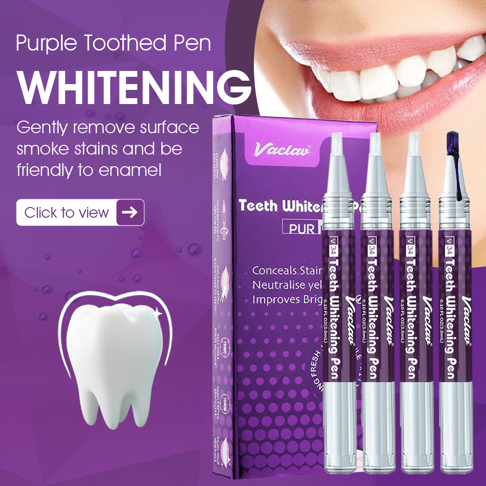 Teeth Whitening Session - Vaclav V34 Purple teeth whitening gel