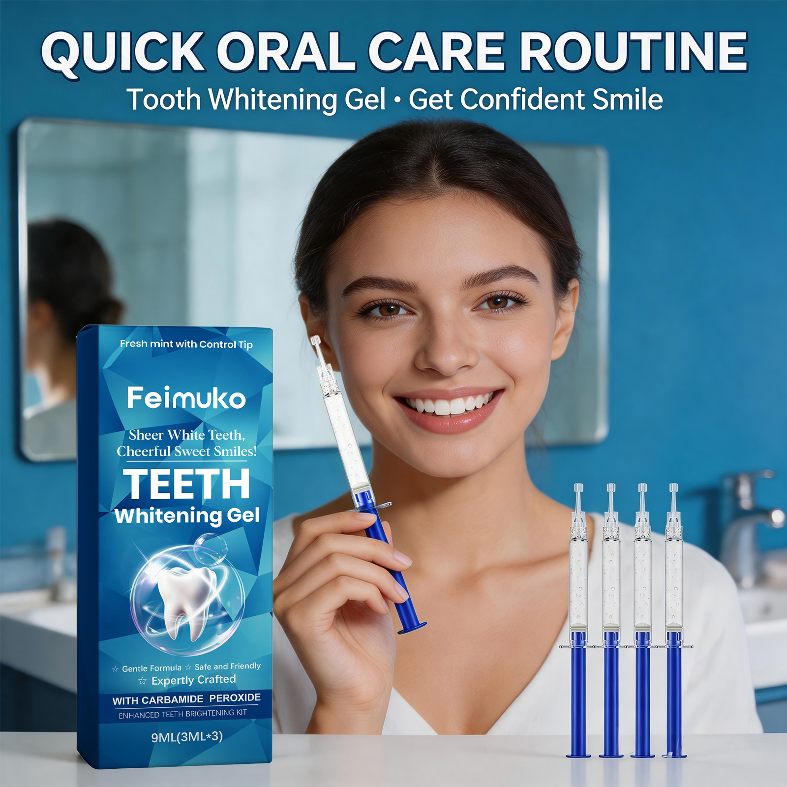 Teeth Whitening Gel Gentle Cle – Teeth Whitening Uv Light recenzja i cena