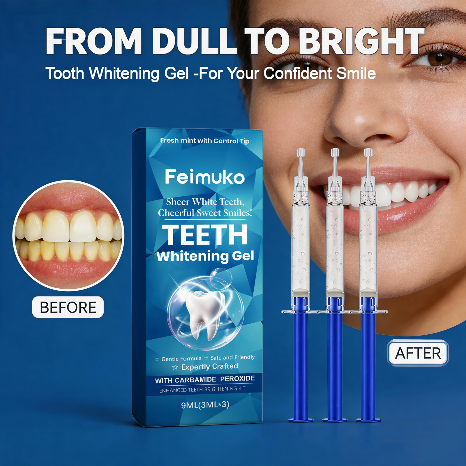 Teeth Whitening Gel Gentle Cle – Teeth Whitening Uv Light recenzja i cena