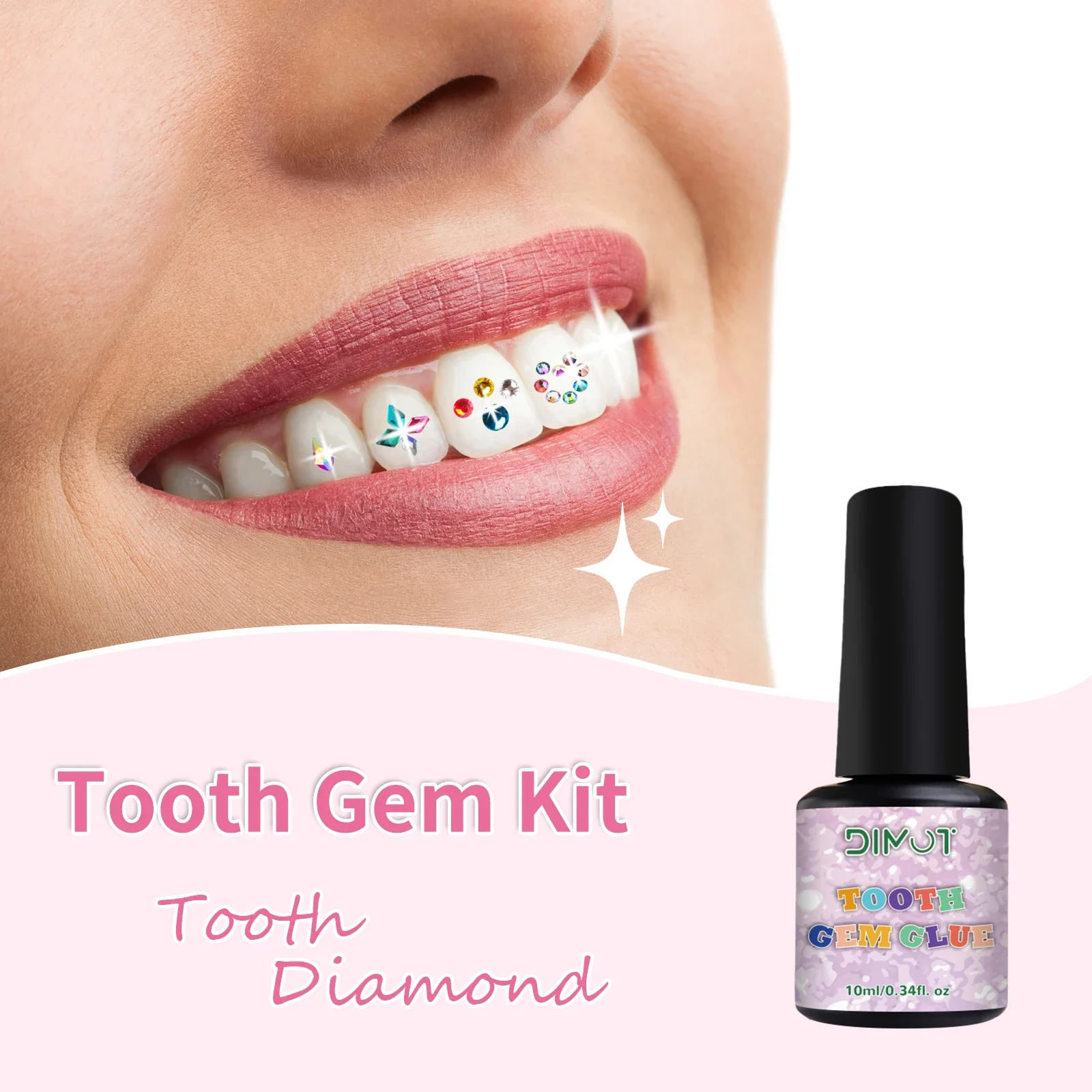 Tooth Jewelry Kit DIY Teeth Ge – Tooth Gem Kit recenzja i cena