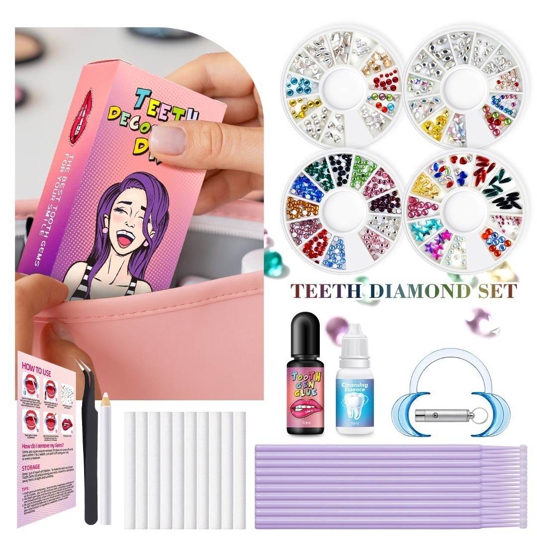 DIY Tooth Gem Kit  Jewelry Gem – Tooth Gem Kit recenzja i cena