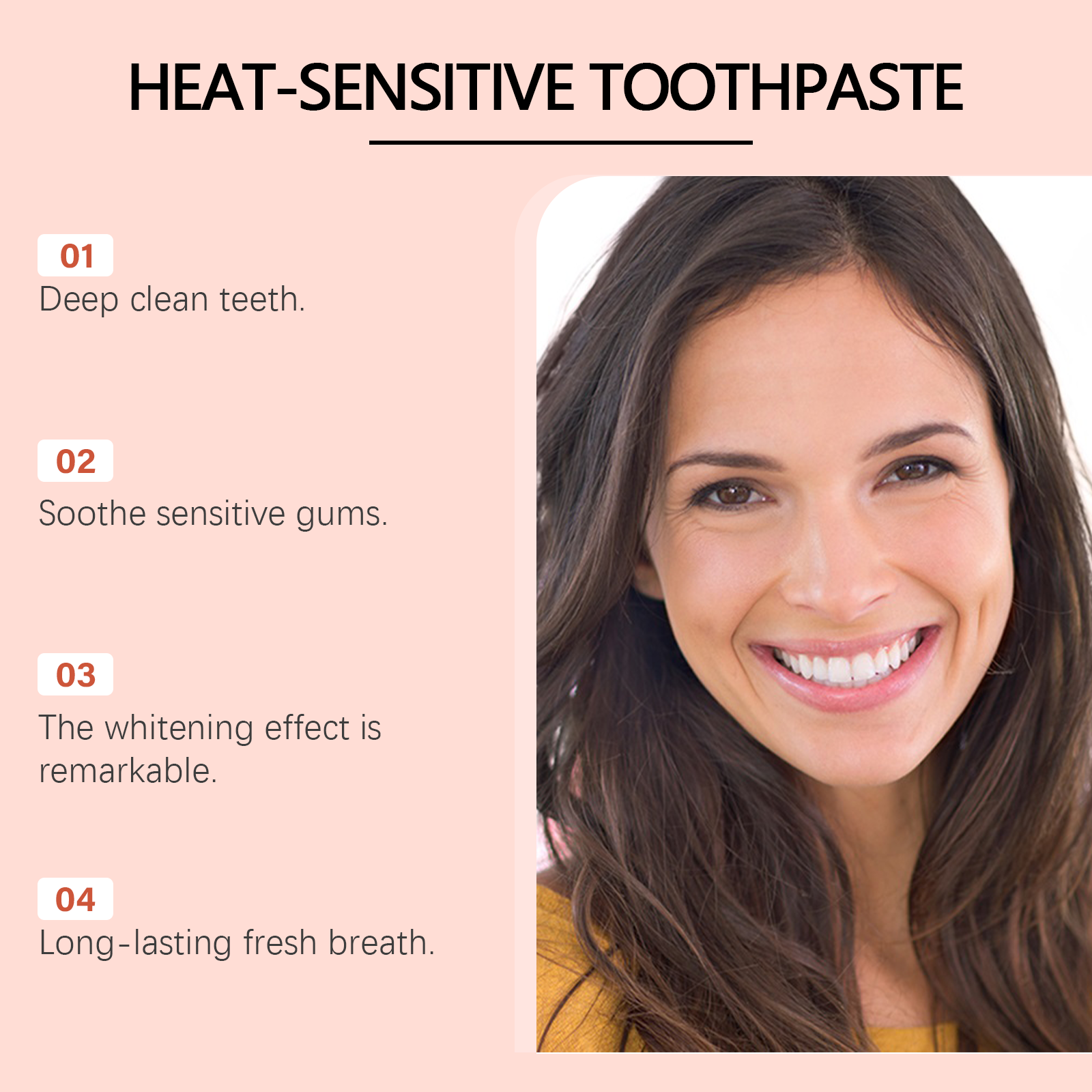 ORALHOE Heat-Sensitive Toothpa – Teeth Whitening Enzymes recenzja i cena