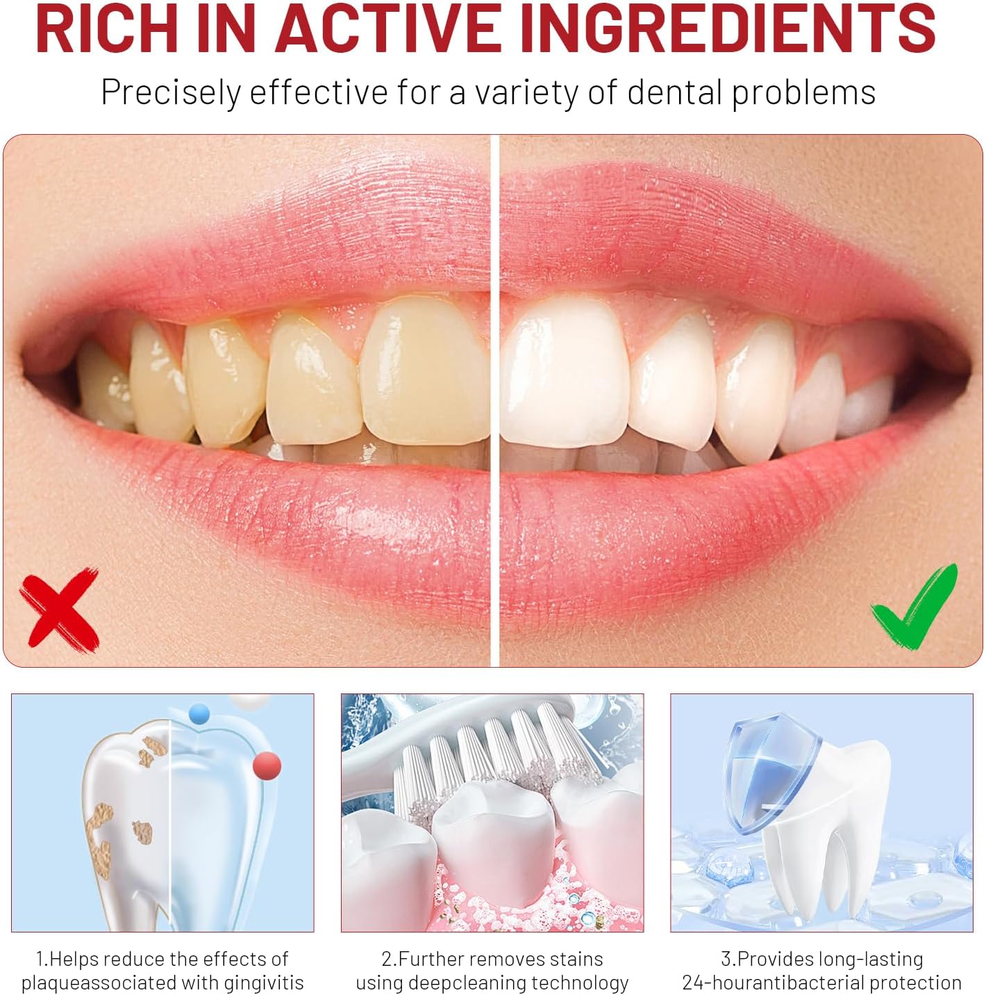 Niacinamide Whitening Toothpas – Teeth Whitening Toothpaste recenzja i cena