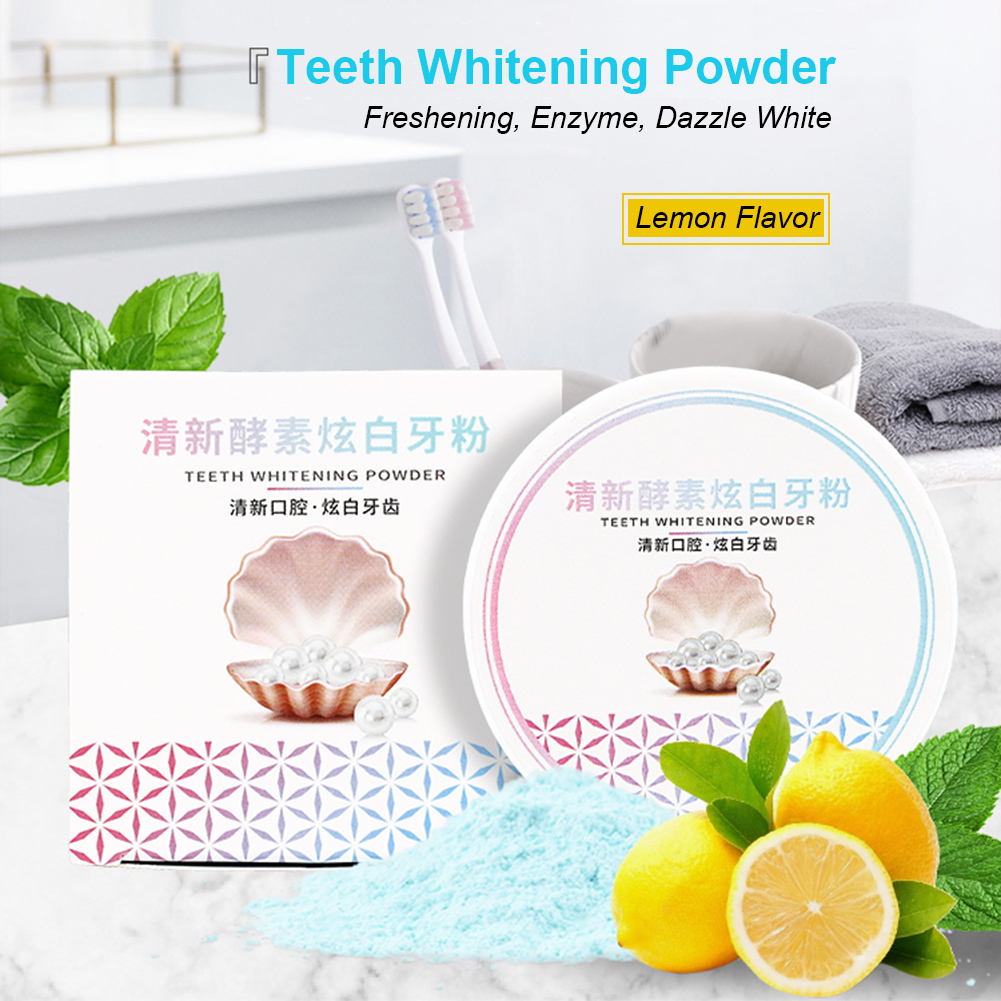 2 Types Teeth Whitening Powder – Teeth Whitening Enzymes recenzja i cena