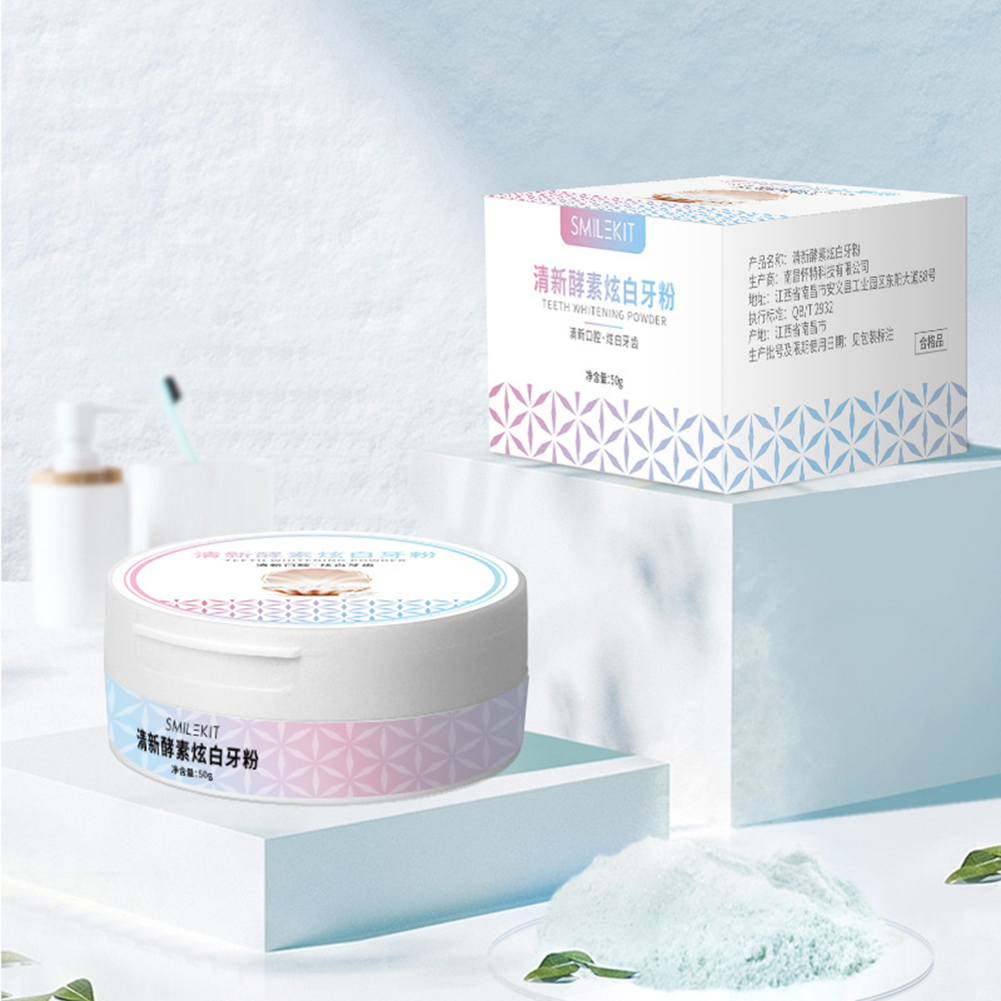 2 Types Teeth Whitening Powder – Teeth Whitening Enzymes recenzja i cena