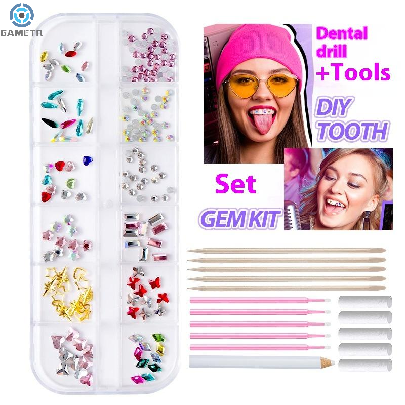 1 Set Dental Tooth Gems Crysta – Tooth Gem Kit recenzja i cena