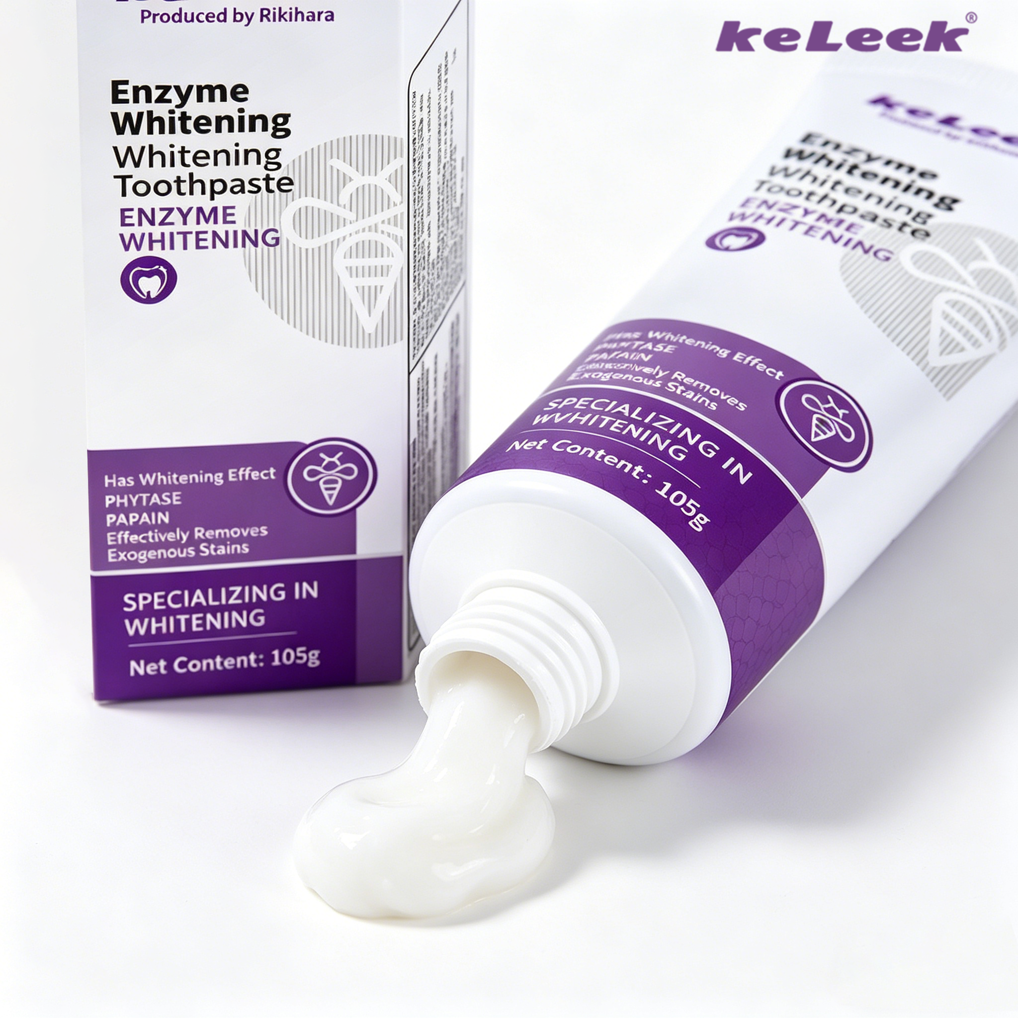 KeLeek Enzyme Whitening Toothp – Teeth Whitening Enzymes recenzja i cena