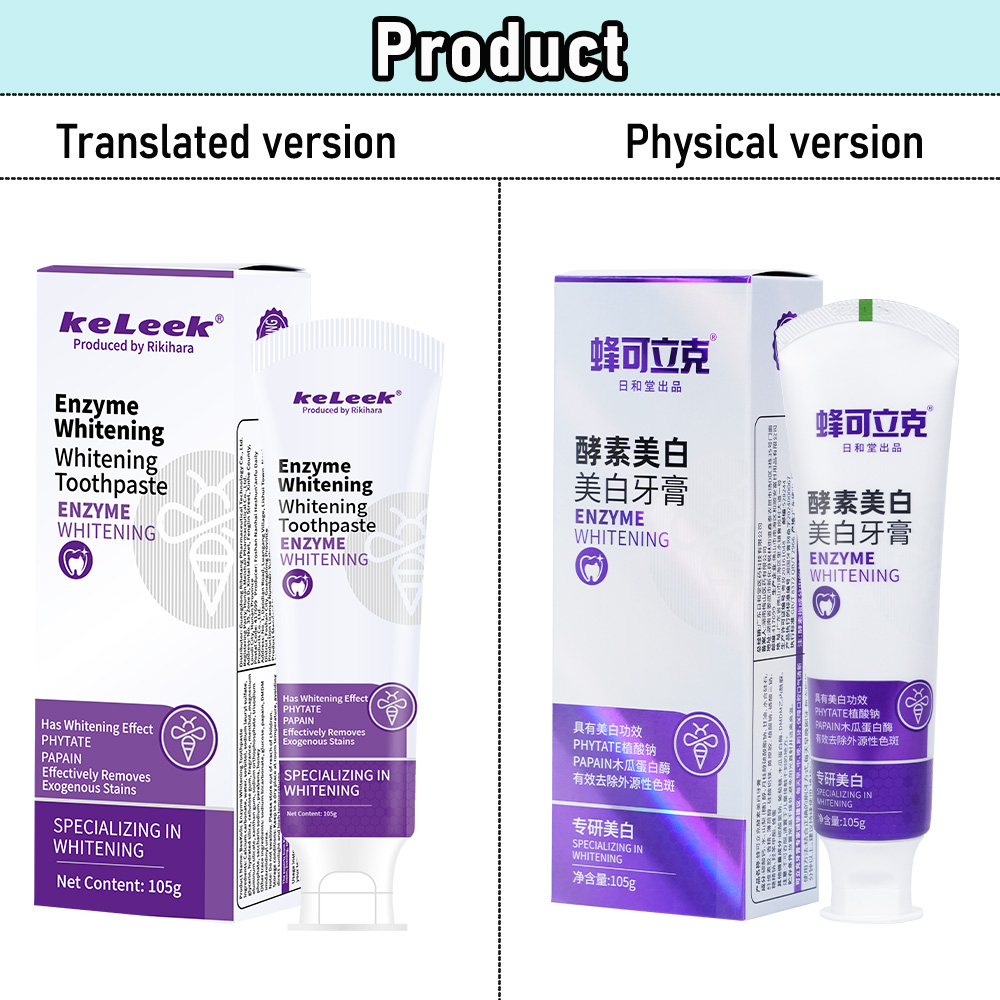 KeLeek Enzyme Whitening Toothp – Teeth Whitening Enzymes recenzja i cena