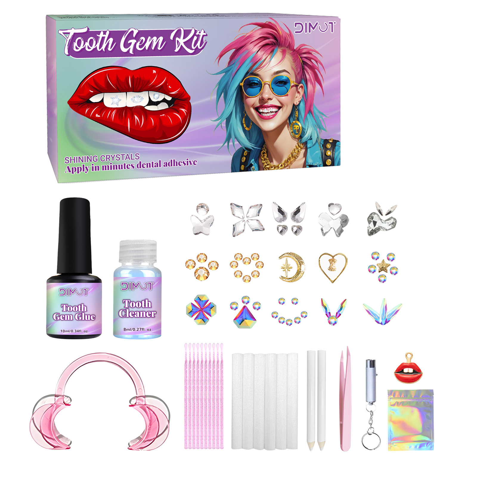 Tooth Gem Kit Tooth DIY Crysta – Tooth Gem Kit recenzja i cena