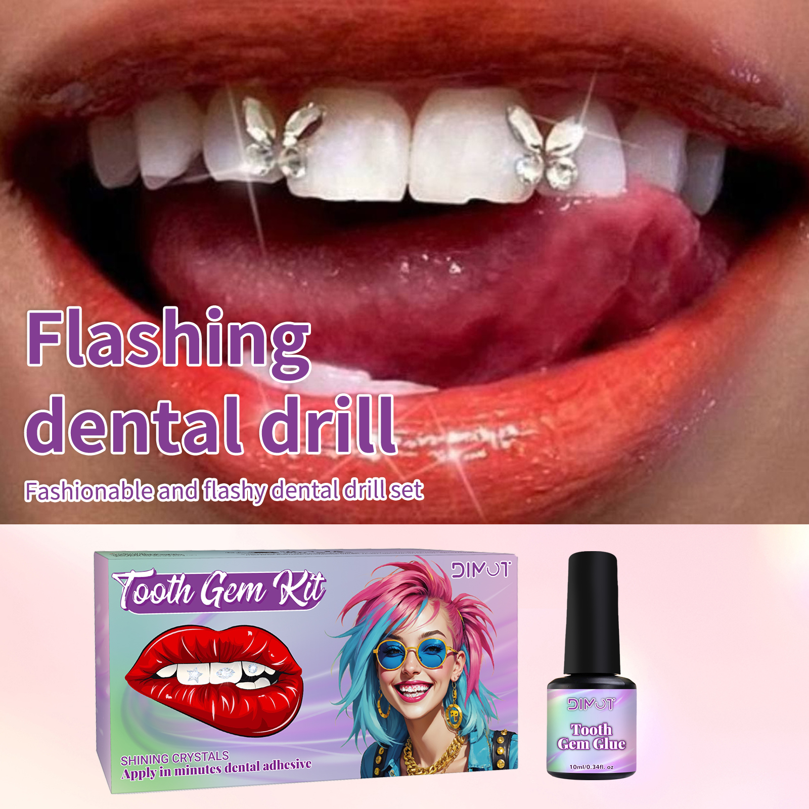 Tooth Gem Kit Tooth DIY Crysta – Tooth Gem Kit recenzja i cena