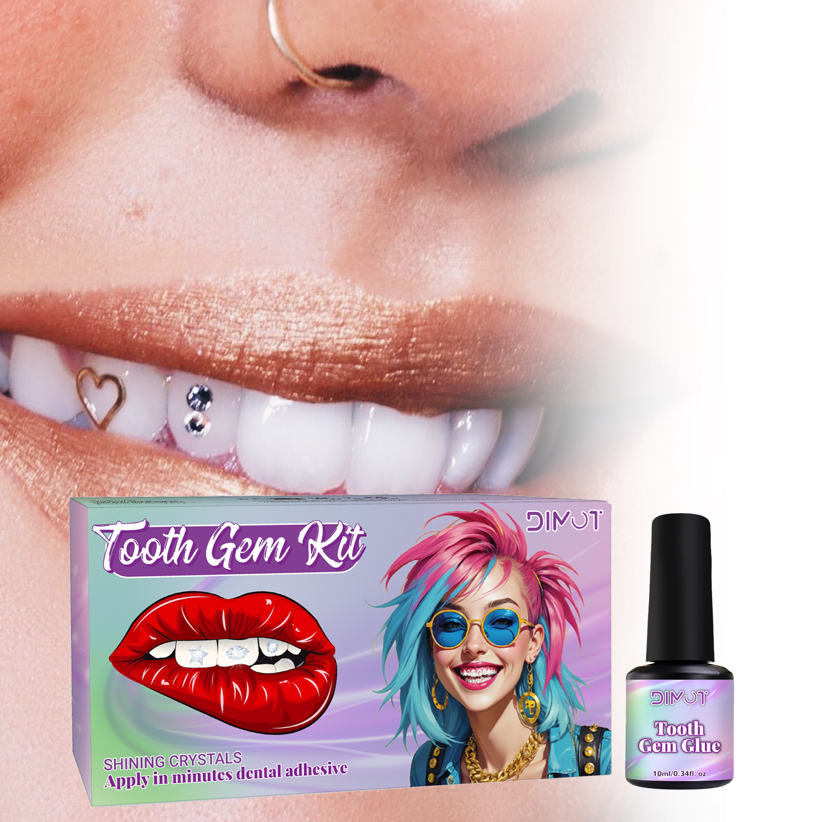 Tooth Gem Kit Tooth DIY Crysta – Tooth Gem Kit recenzja i cena