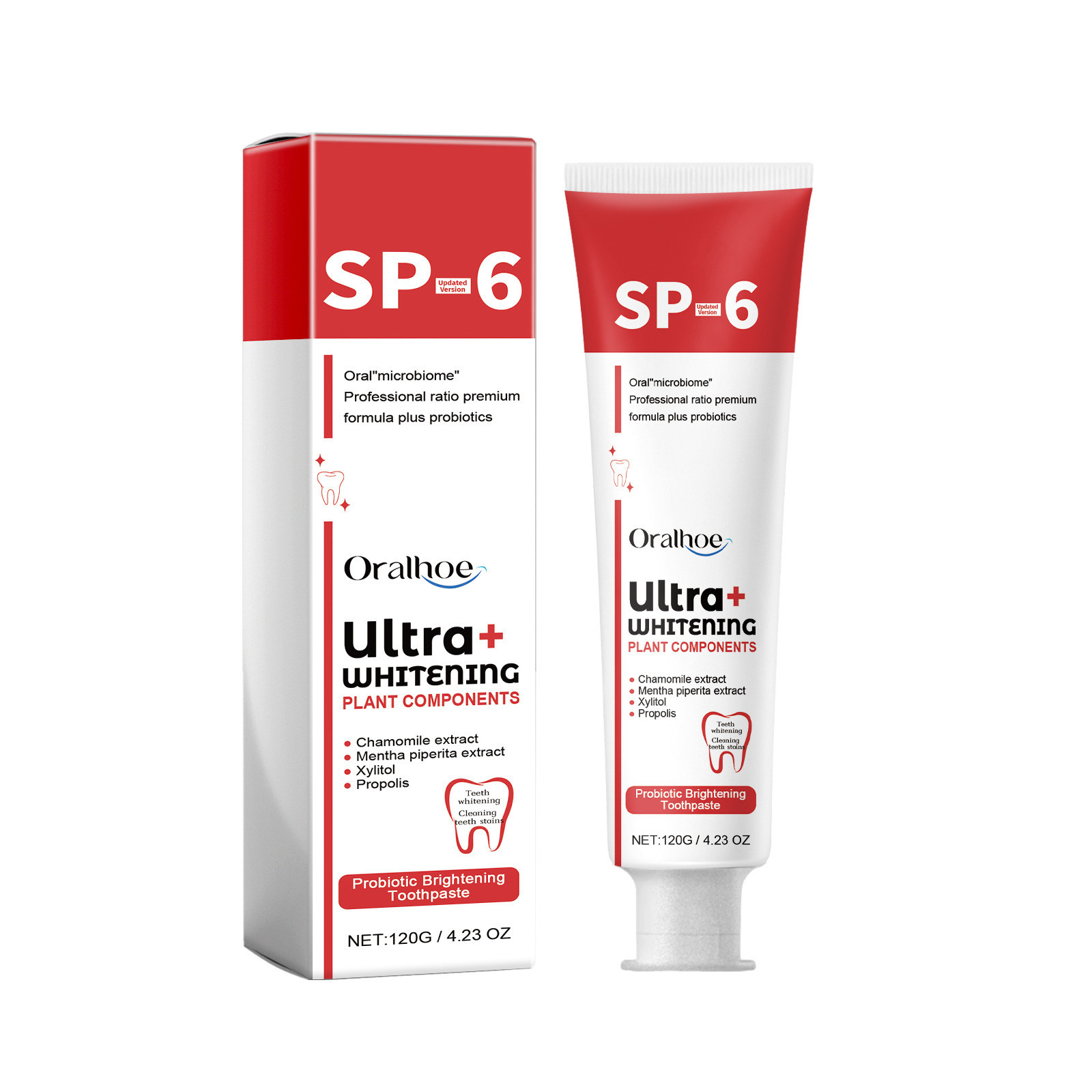 SP-6 Probiotic Whitening Tooth – Teeth Whitening Enzymes recenzja i cena
