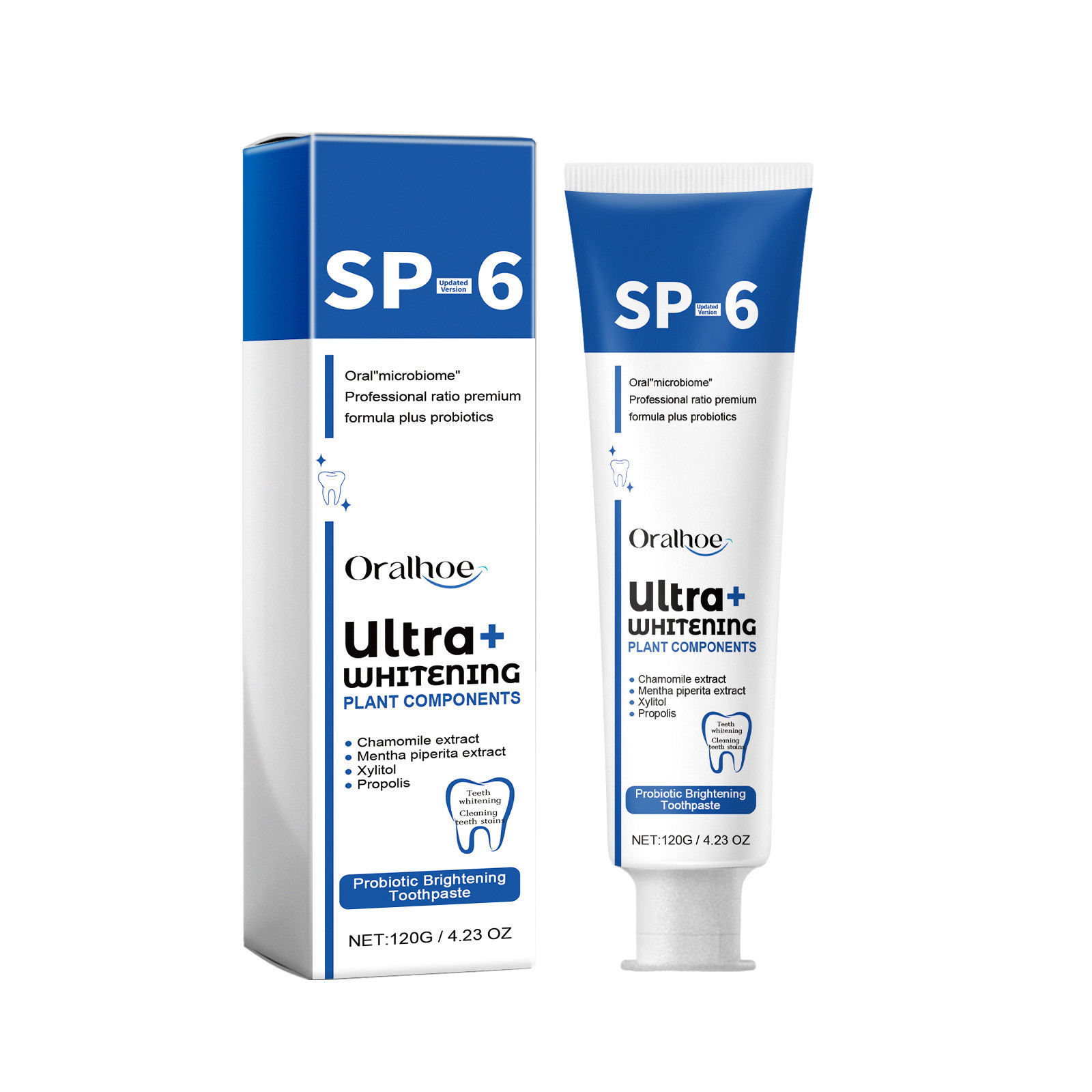 SP-6 Probiotic Whitening Tooth – Teeth Whitening Enzymes recenzja i cena