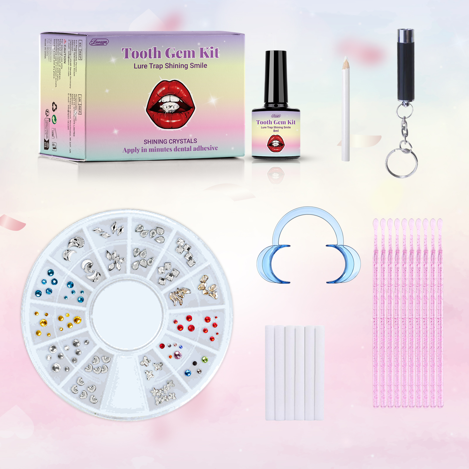 Tooth Gem Kit 1 Set Profession – Tooth Gem Kit recenzja i cena