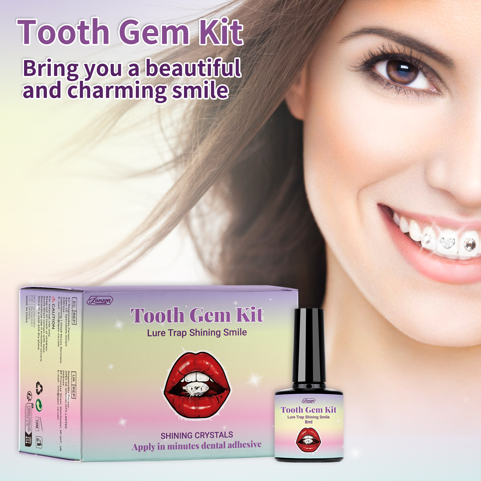 Tooth Gem Kit 1 Set Profession – Tooth Gem Kit recenzja i cena