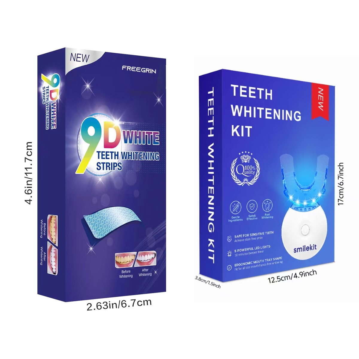 Teeth Whitening Kit - 5X LED L – Teeth Whitening Toothpaste recenzja i cena