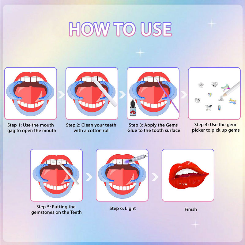 Dental Gems, Crystal Diamond S – Tooth Gem Kit recenzja i cena