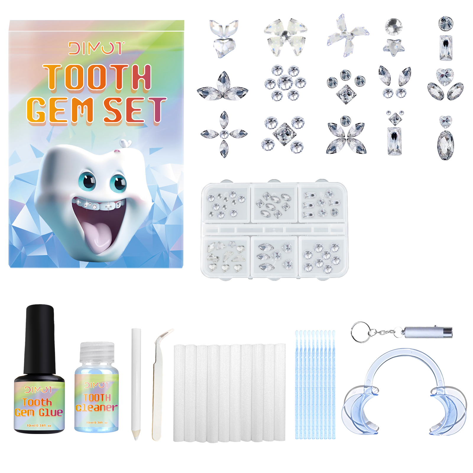 DIY Tooth Gem Kit Tooth Decora – Tooth Gem Kit recenzja i cena