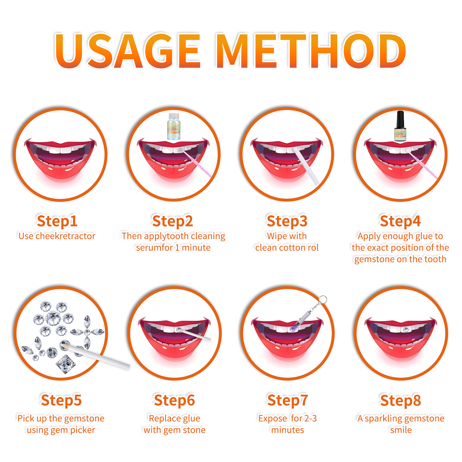 DIY Tooth Gem Kit Tooth Decora – Tooth Gem Kit recenzja i cena