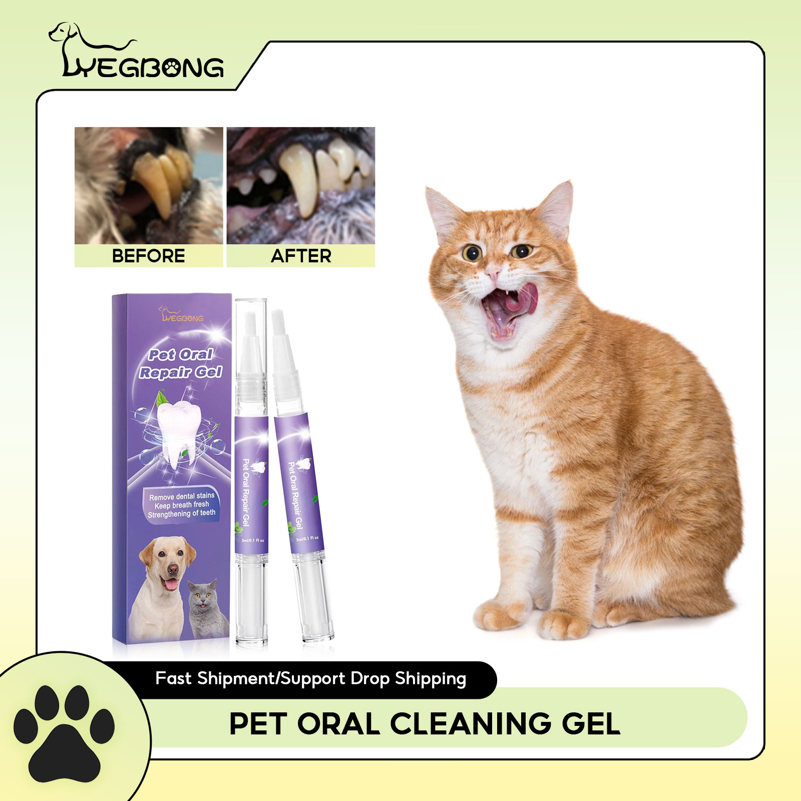 Pet Oral Repair Gel Puppy Tart – Teeth Whitening Session recenzja i cena