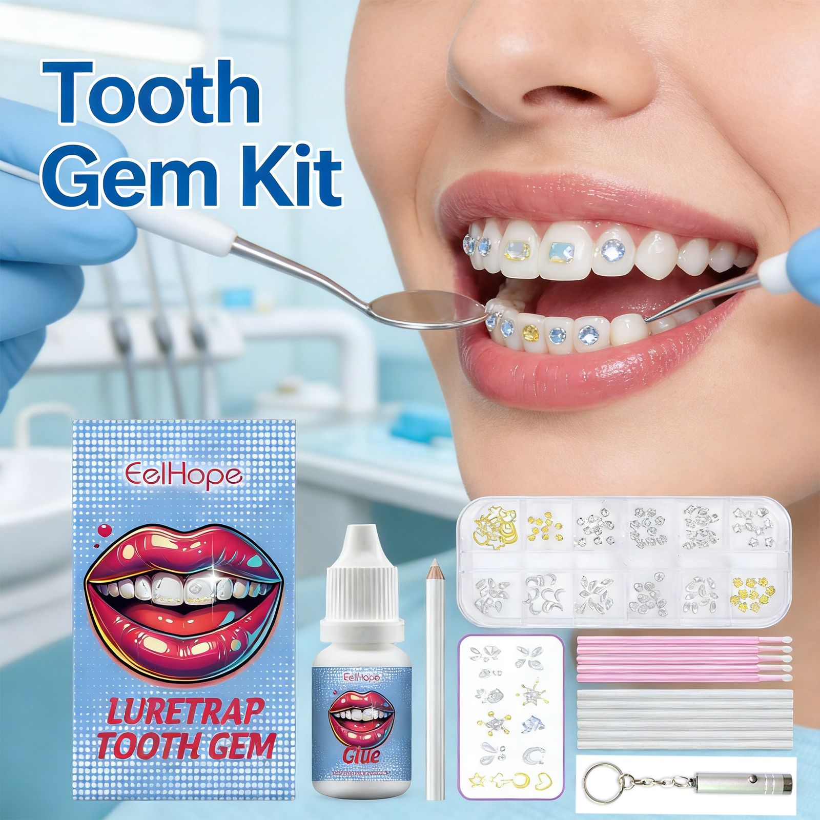 Tooth Gems Sparkling Teeth Jew – Tooth Gem Kit recenzja i cena