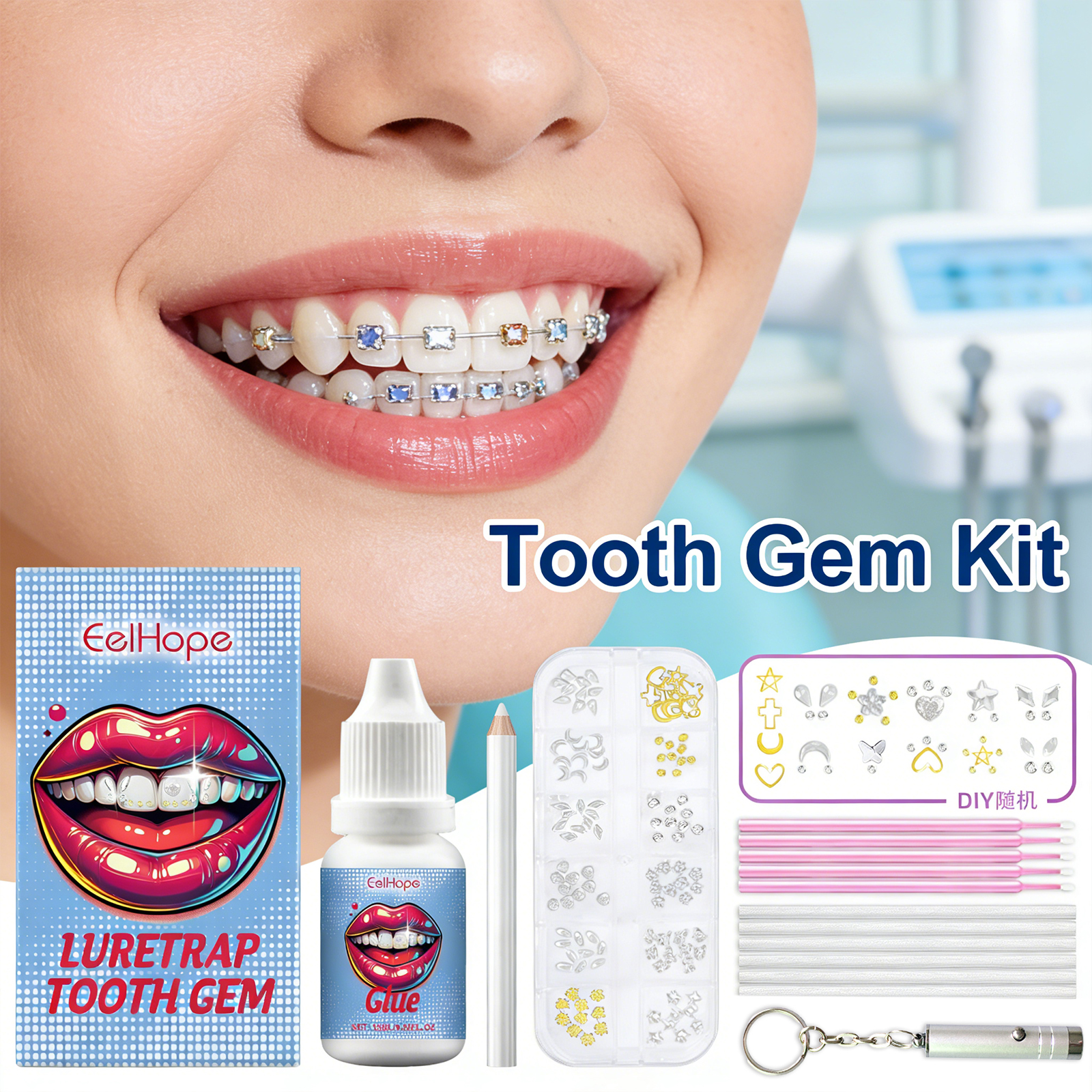 Tooth Gems Sparkling Teeth Jew – Tooth Gem Kit recenzja i cena