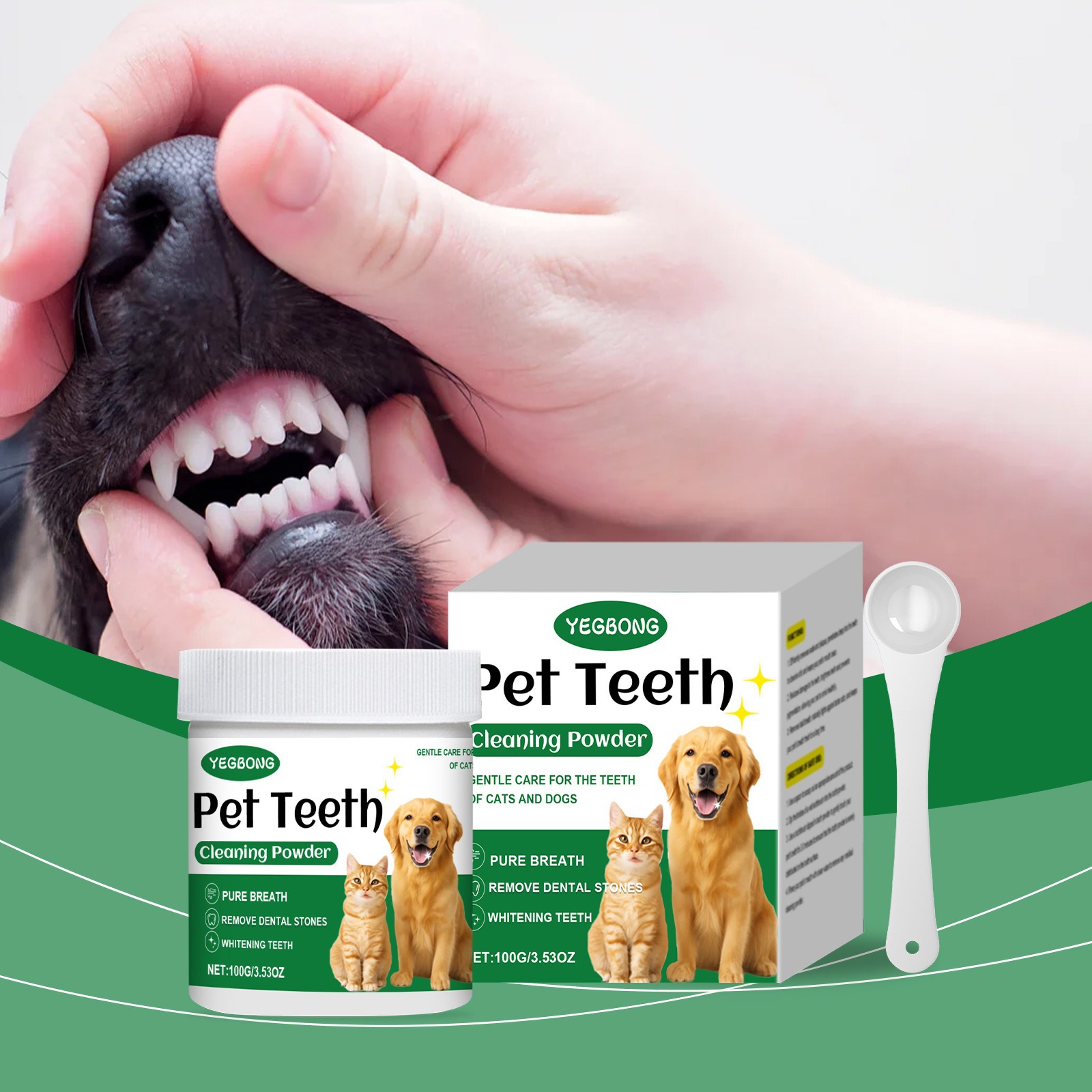 Pet Teeth Cleaning Powder Redu – Teeth Whitening Flash recenzja i cena