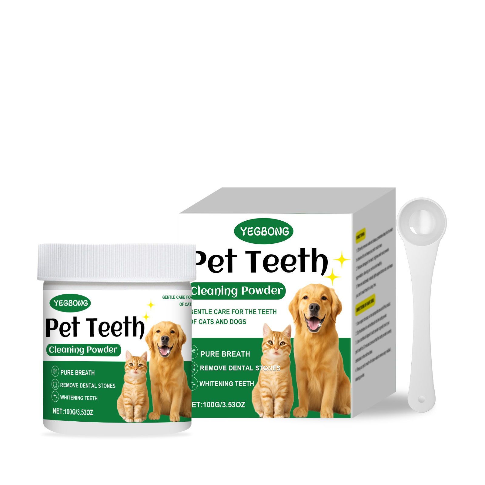Pet Teeth Cleaning Powder Redu – Teeth Whitening Flash recenzja i cena