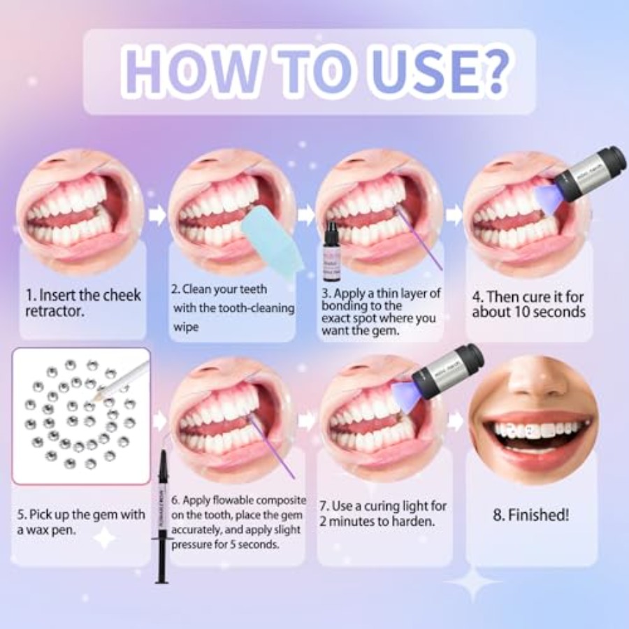 Tooth Gem Kit High-Shine Cryst – Tooth Gem Kit recenzja i cena