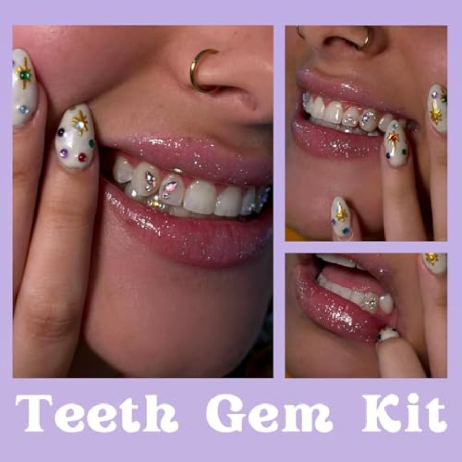 DIY Tooth Gem Kit, Sparkling C – Tooth Gem Kit recenzja i cena