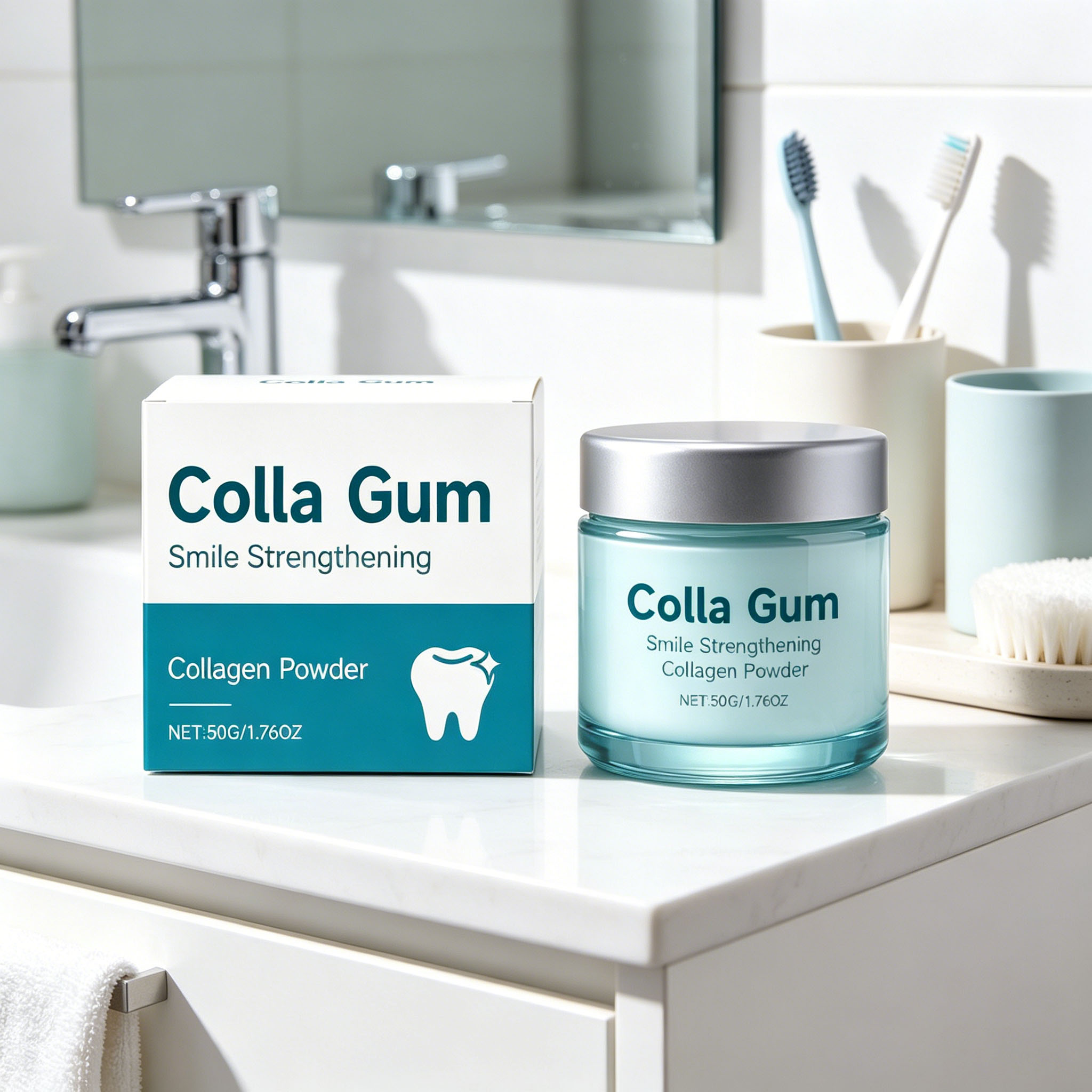 Collagen Whitening Tooth Powde – Teeth Whitening Flash recenzja i cena