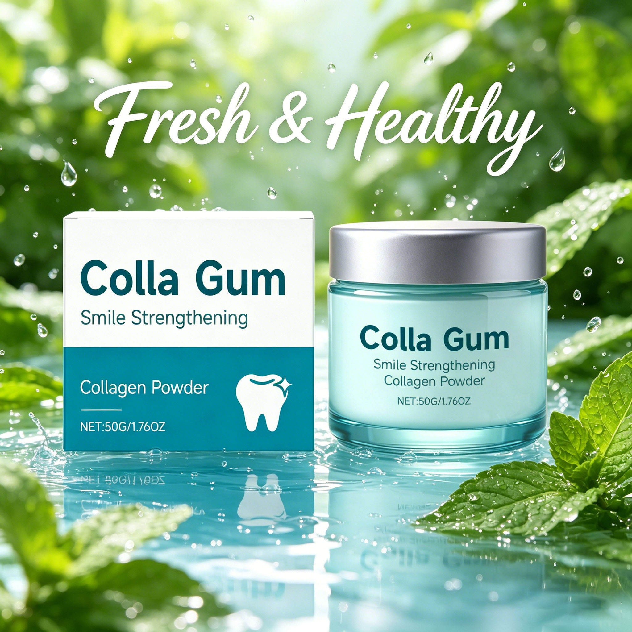 Collagen Whitening Tooth Powde – Teeth Whitening Flash recenzja i cena