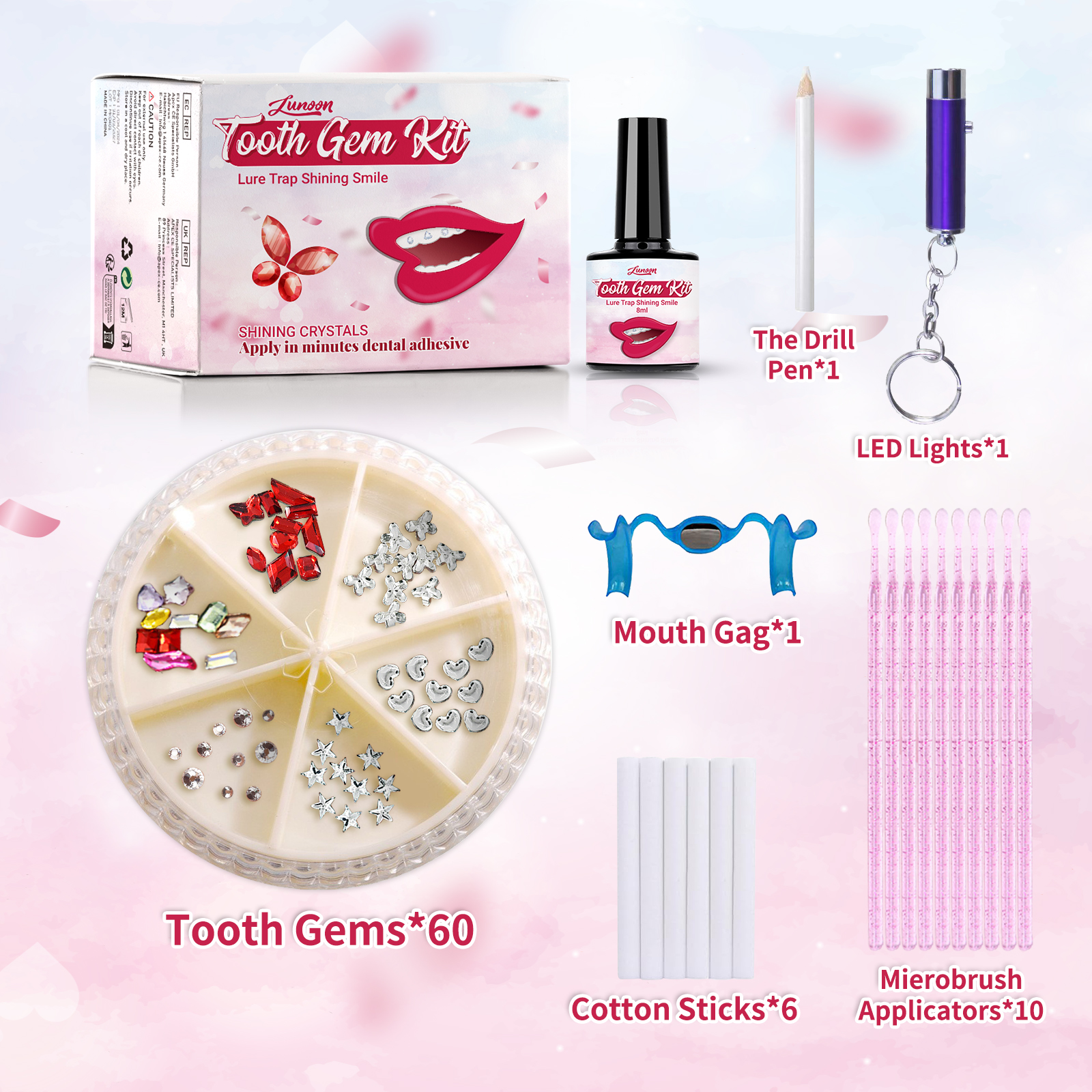 DIY Diamond Teeth Gems Kit Dec – Tooth Gem Kit recenzja i cena