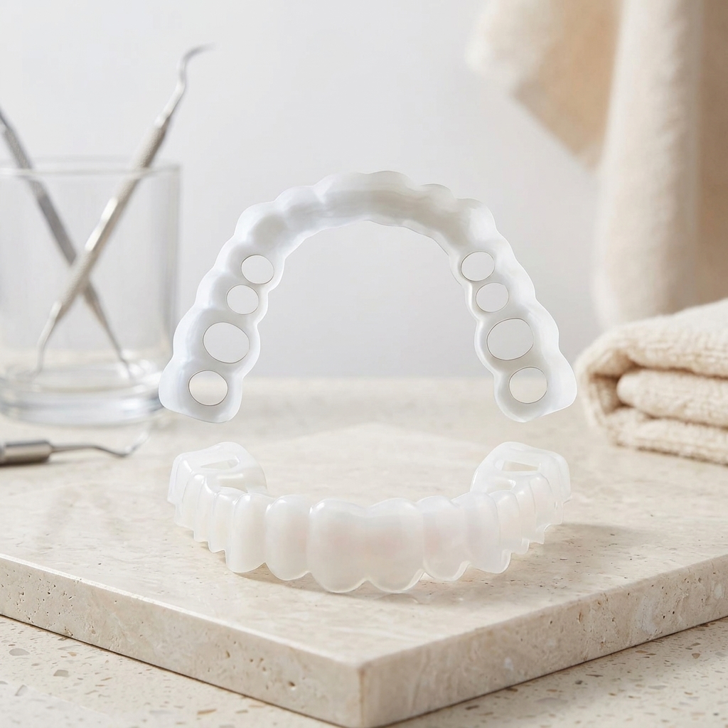 Chart Temporary Dental Braces  – Teeth Whitening Veneers recenzja i cena