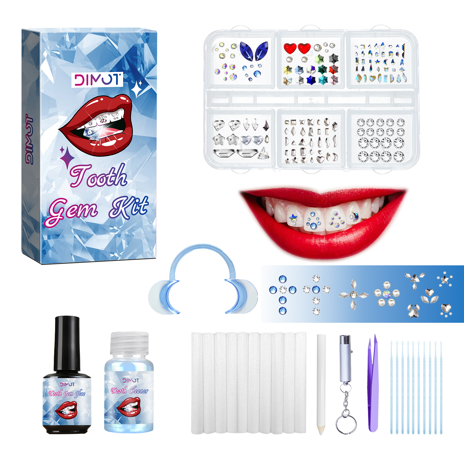 Dental Tooth Gems Kit DIY Crys – Tooth Gem Kit recenzja i cena