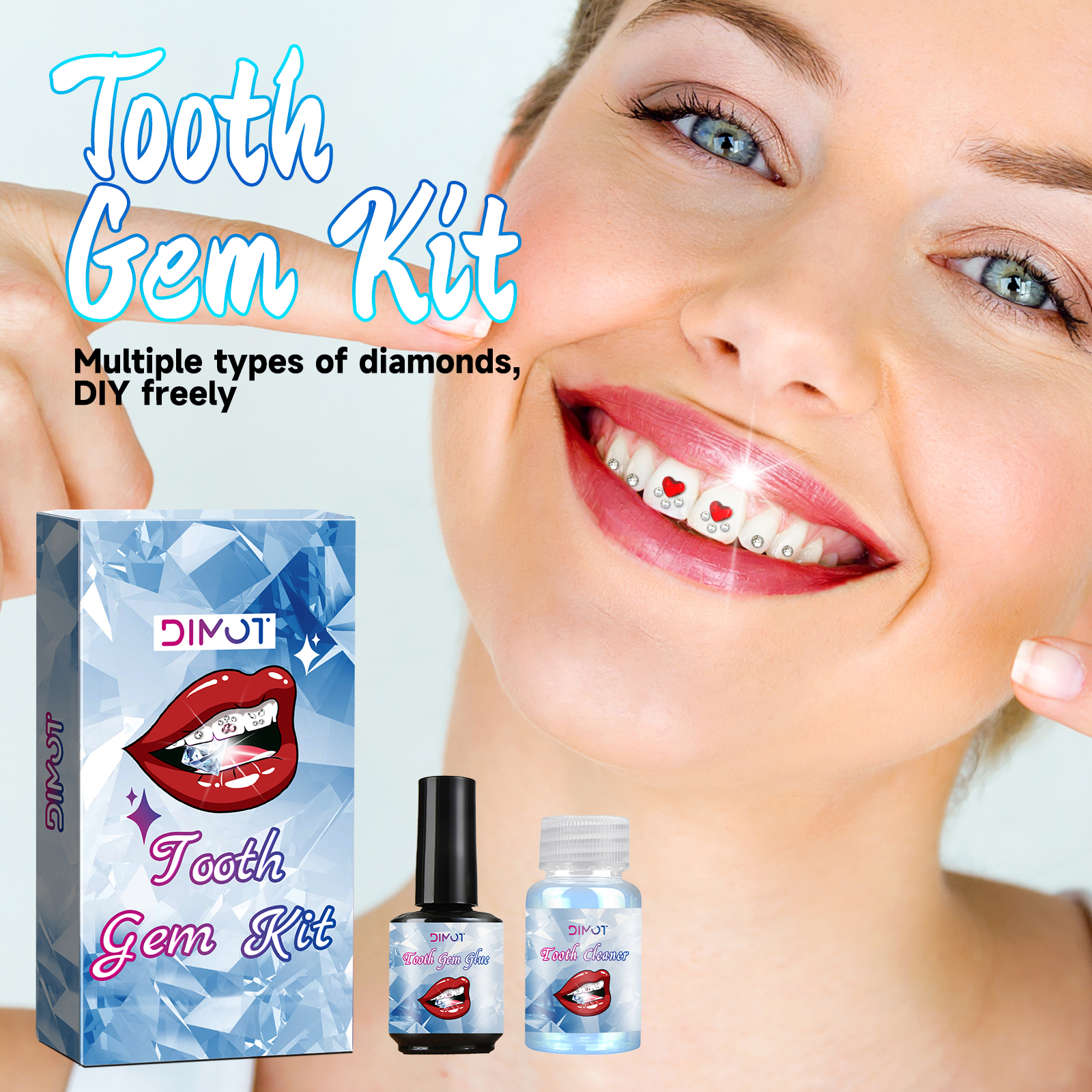 Dental Tooth Gems Kit DIY Crys – Tooth Gem Kit recenzja i cena