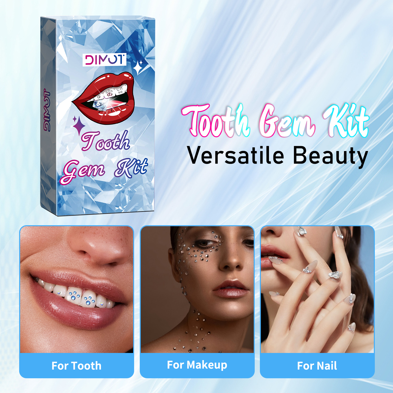 Dental Tooth Gems Kit DIY Crys – Tooth Gem Kit recenzja i cena