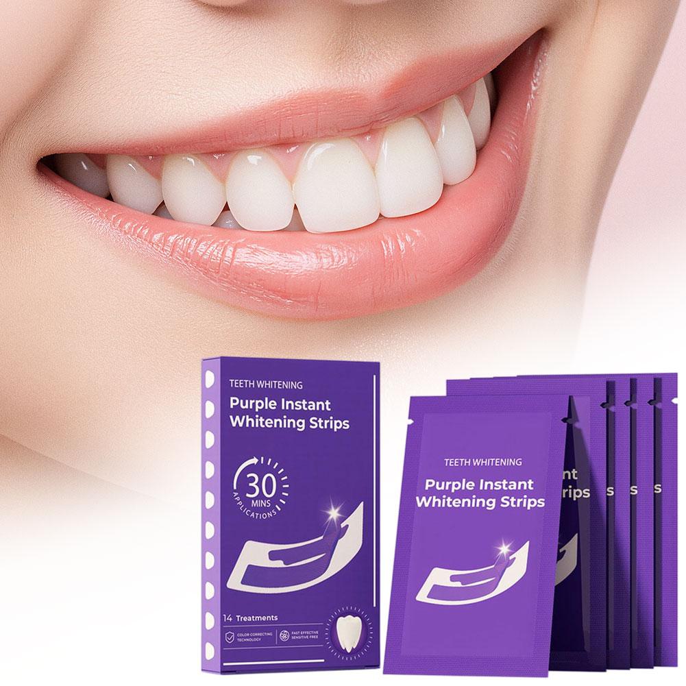 14/28/42PCS V34 Purple Teeth W – Teeth Whitening At Home Kit recenzja i cena