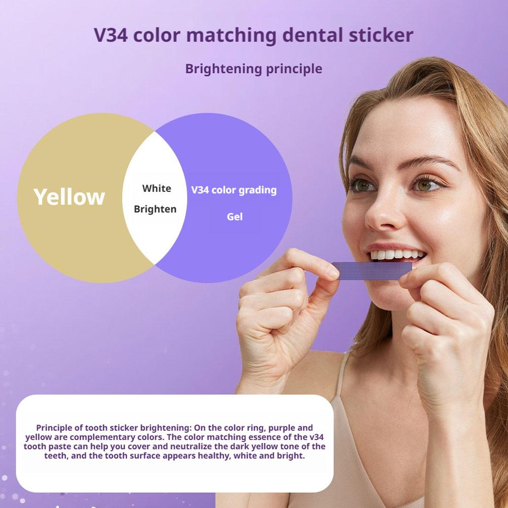 14/28/42PCS V34 Purple Teeth W – Teeth Whitening At Home Kit recenzja i cena