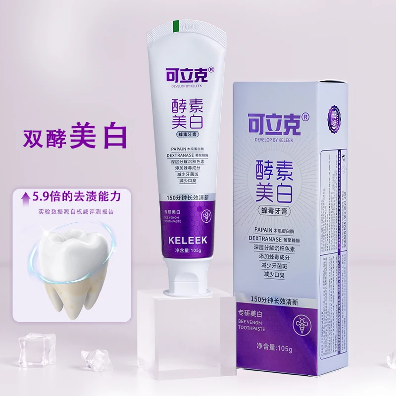 105g KELEEK Enzyme Whitening B – Teeth Whitening Enzymes recenzja i cena