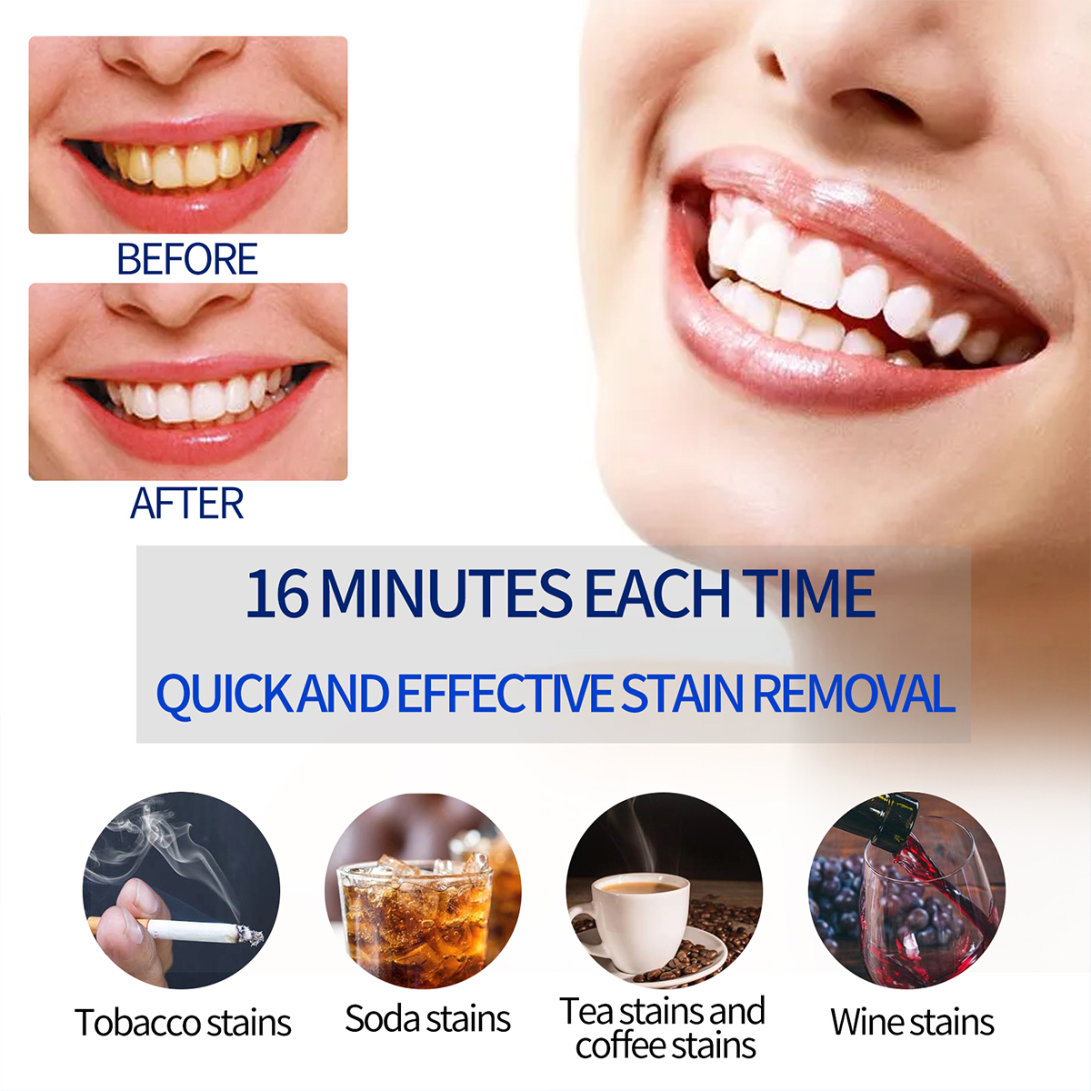 Portable Teeth Whitening Lamp  – Teeth Whitening Session recenzja i cena