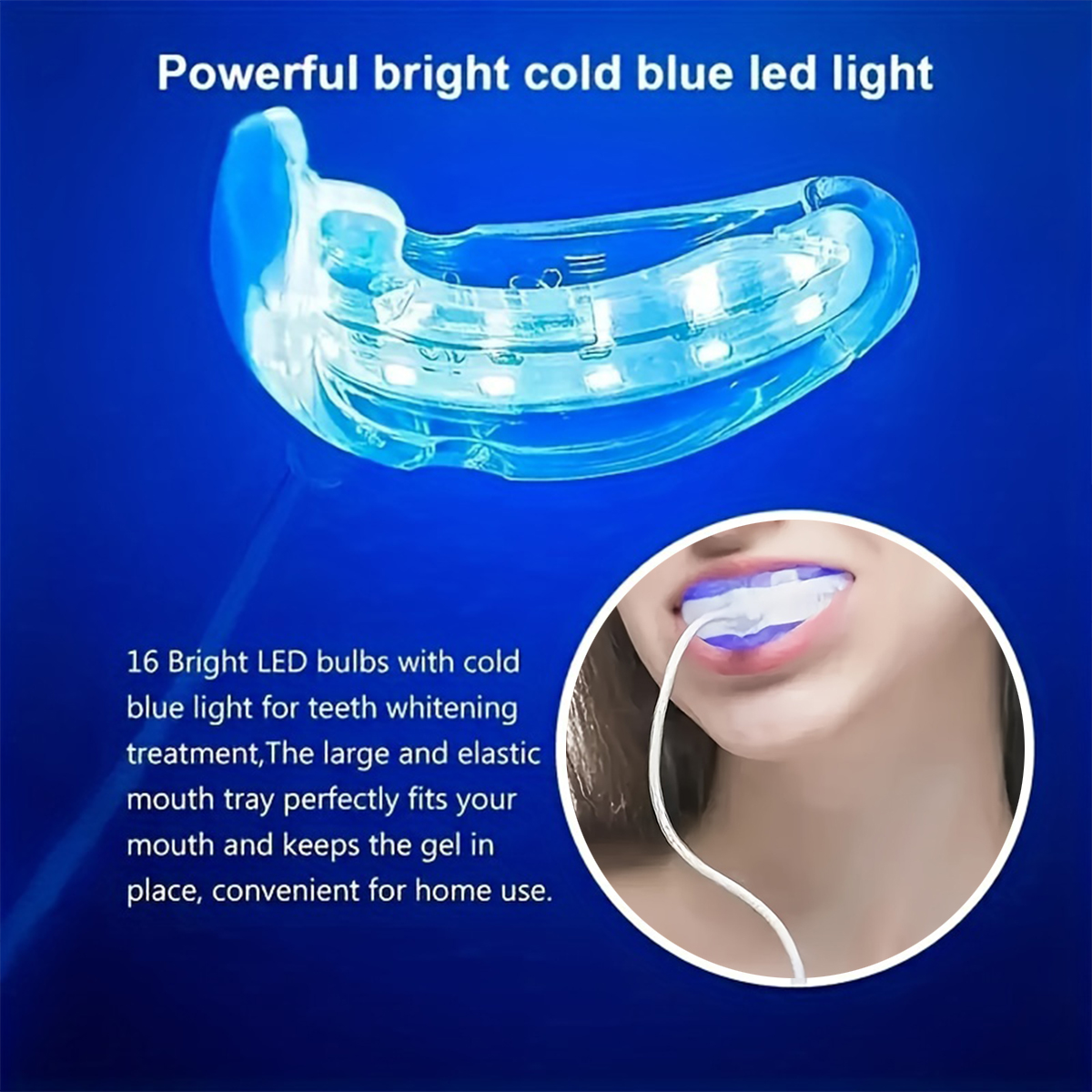 Portable Teeth Whitening Lamp  – Teeth Whitening Session recenzja i cena