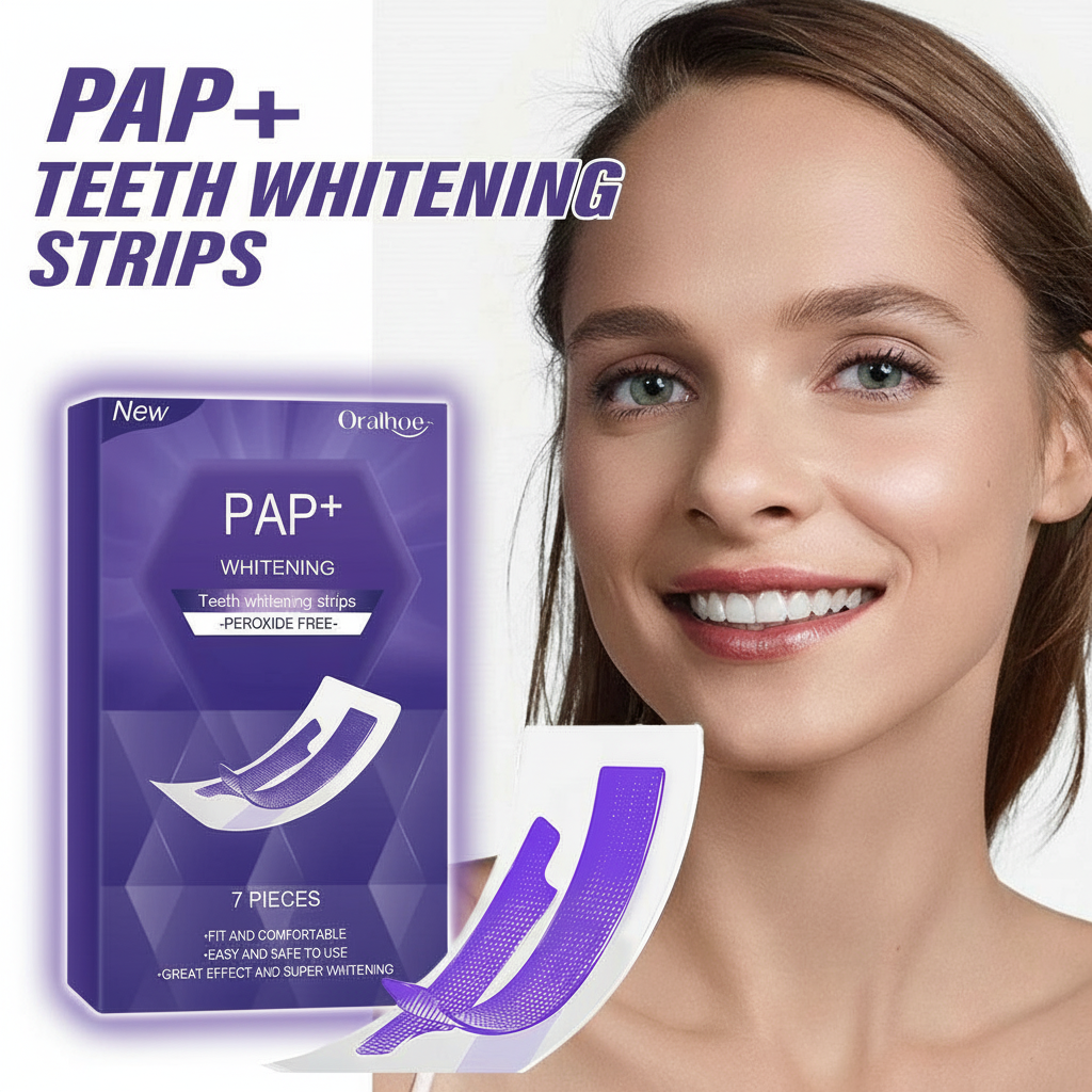Purple Teeth Whitening Strips  – Teeth Whitening Toothpaste recenzja i cena