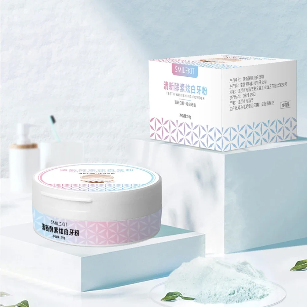 2 Types Teeth Whitening Powder – Teeth Whitening Enzymes recenzja i cena
