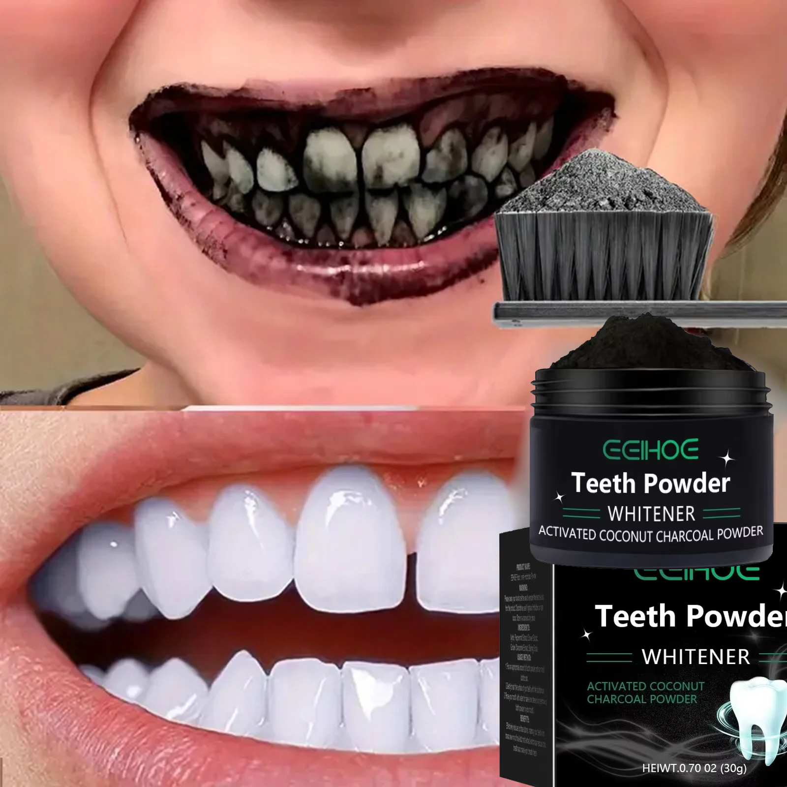 Teeth Brightening Whitening Po – Teeth Whitening Toothpaste recenzja i cena
