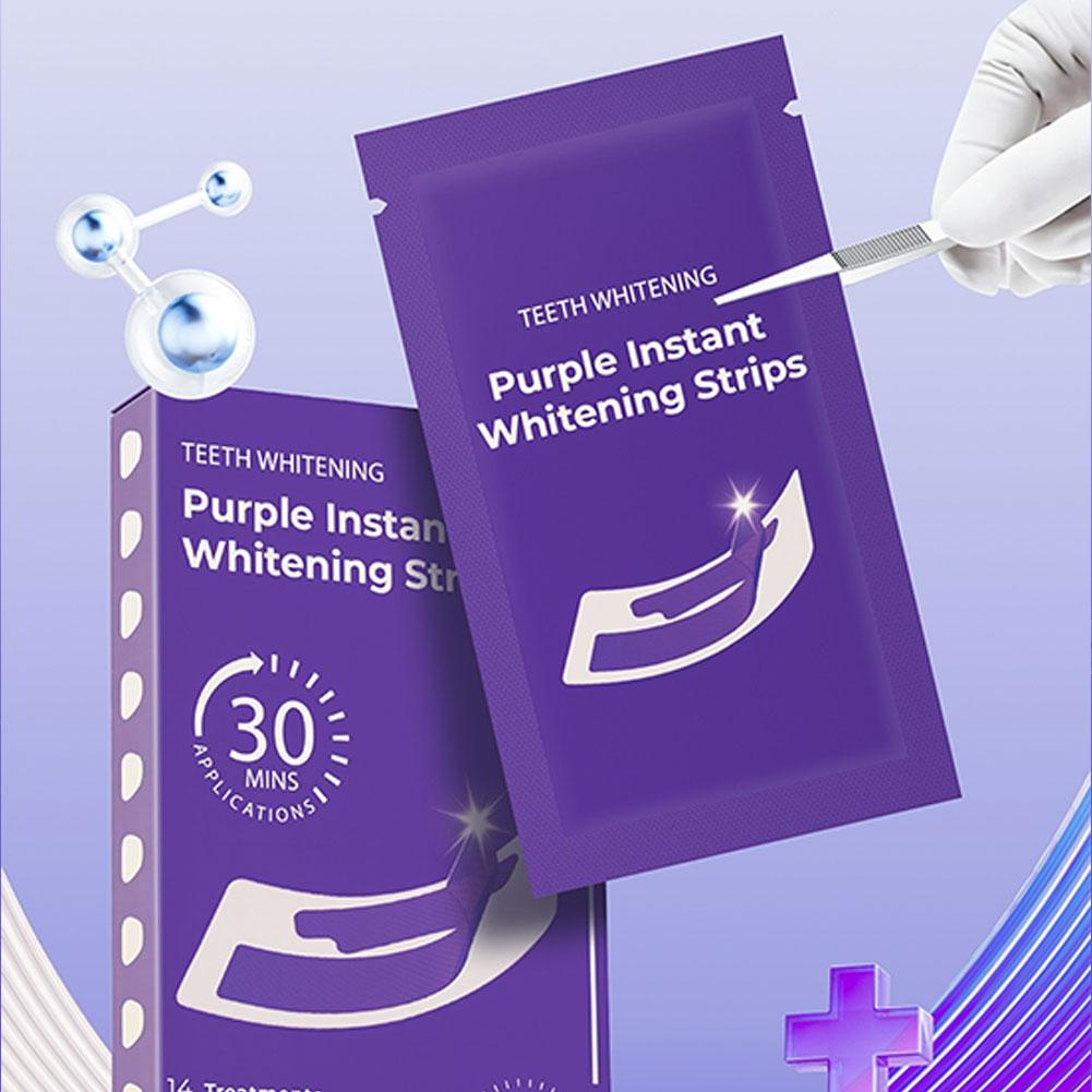 V34 Teeth Whitening Strips - E – Teeth Whitening At Home Kit recenzja i cena