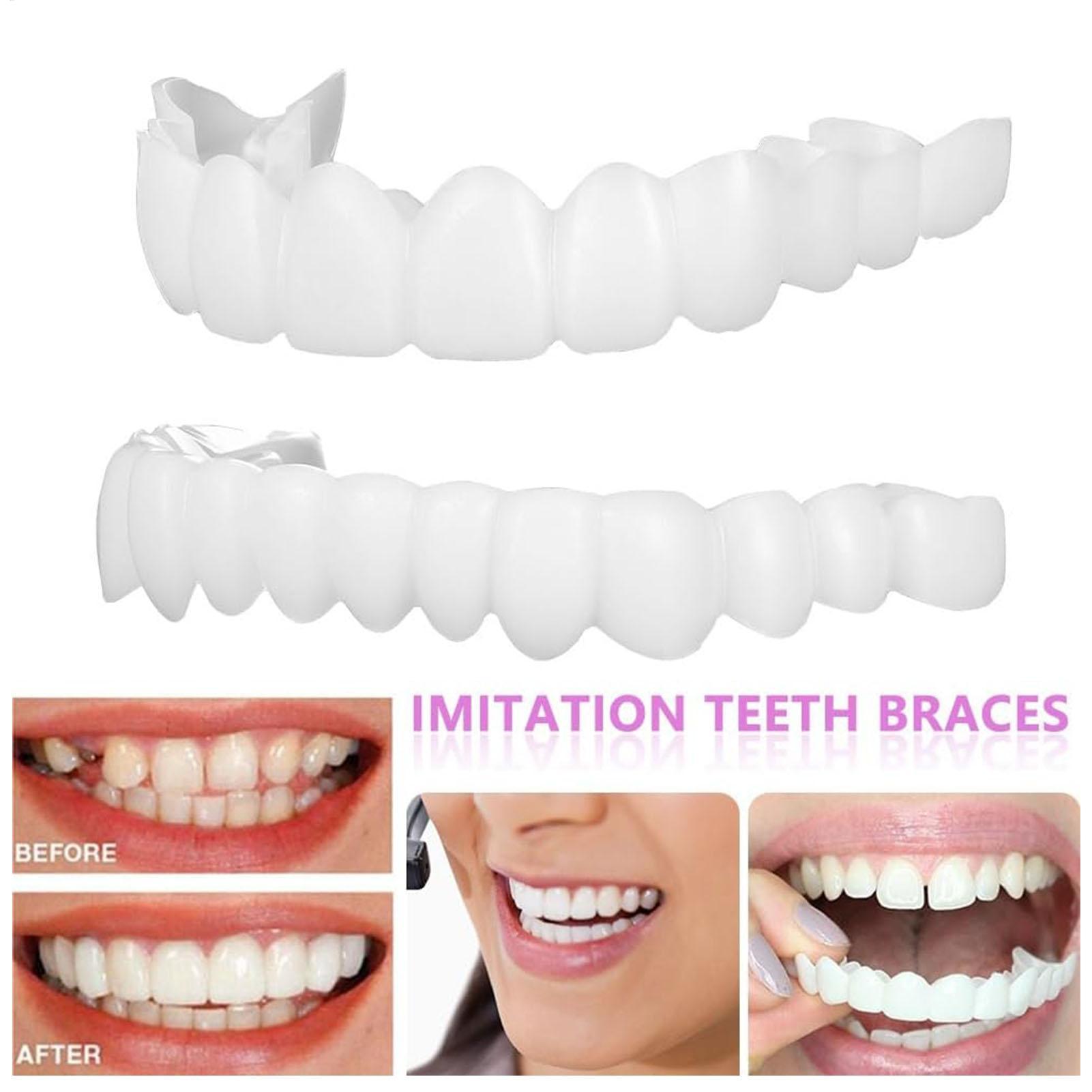 2pcs Men Women Temporary Teeth – Teeth Whitening Veneers recenzja i cena