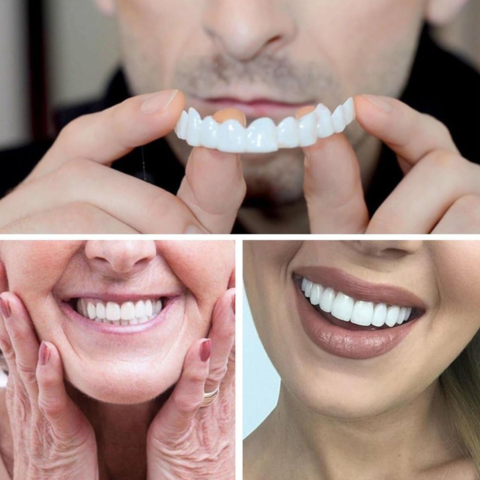 2pcs Men Women Temporary Teeth – Teeth Whitening Veneers recenzja i cena