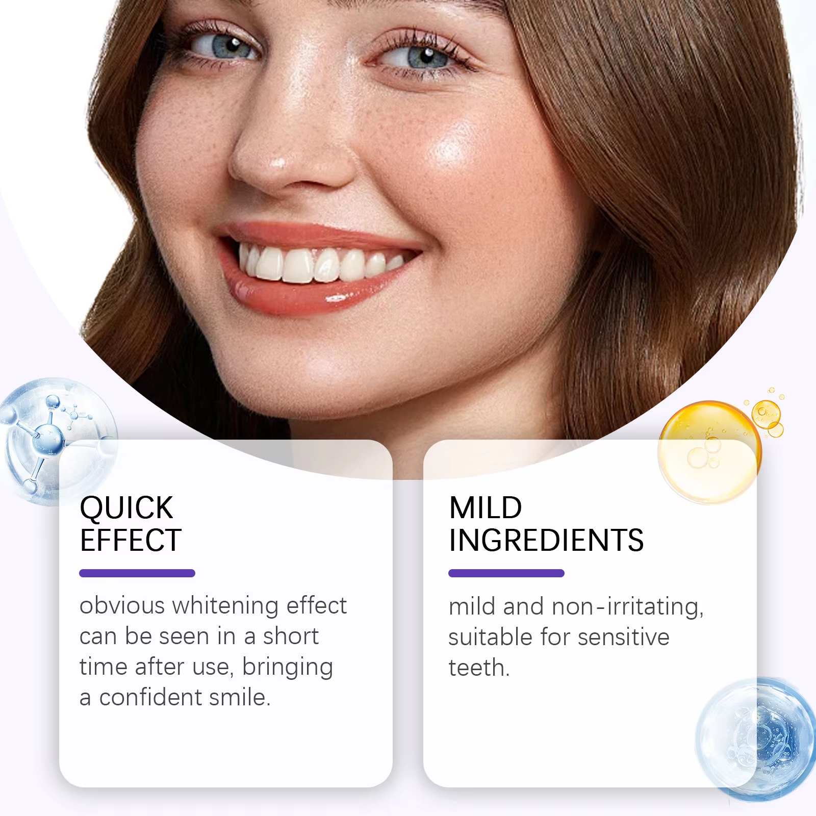 Purple Teeth Whitening Strips  – Teeth Whitening Flash recenzja i cena